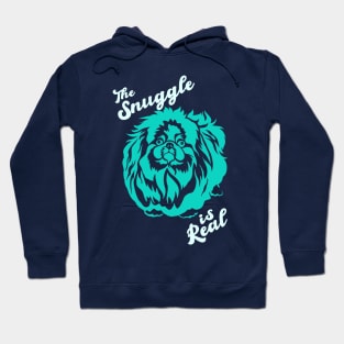 Pekingese The Snuggle Is Real Hoodie